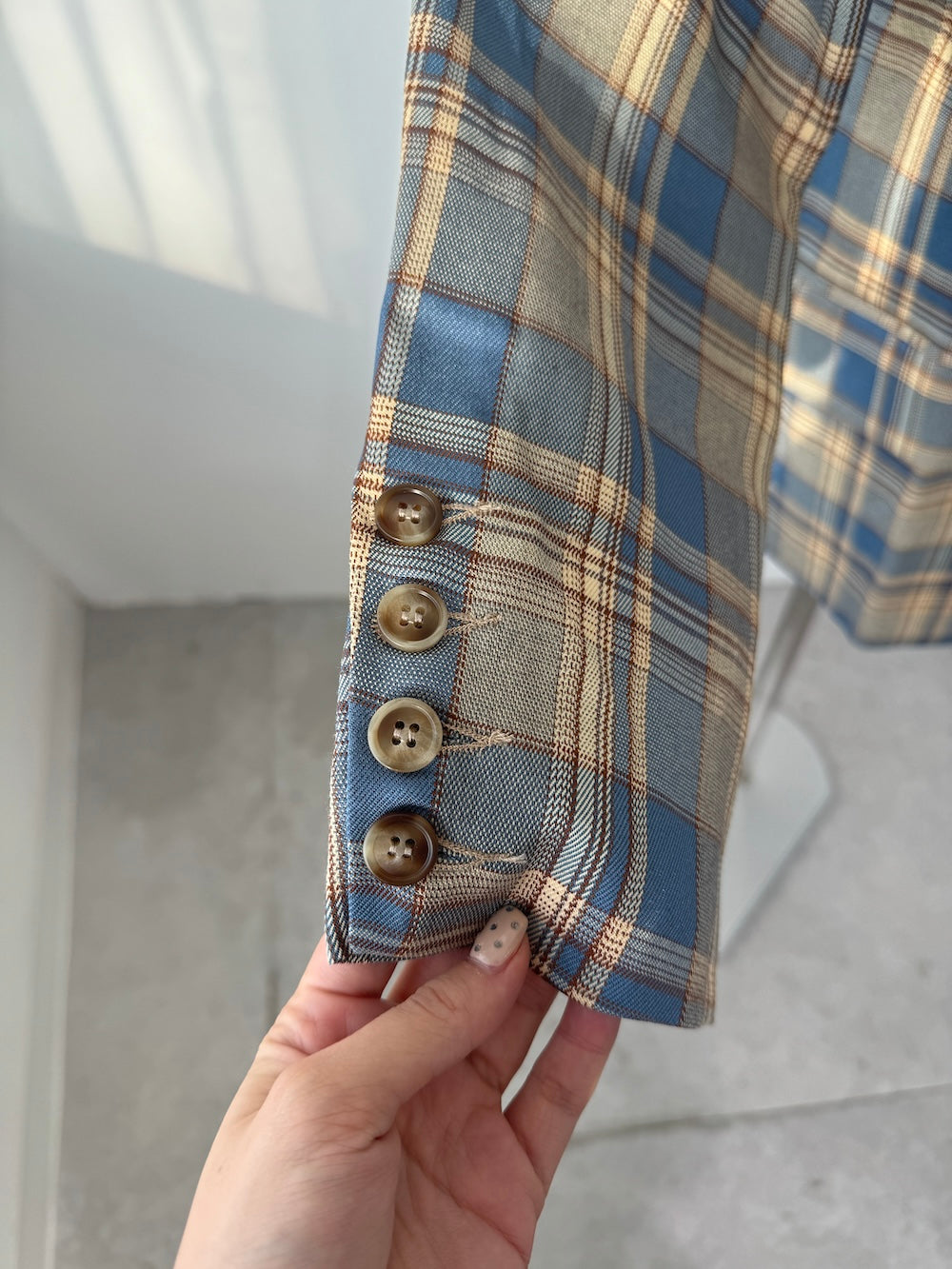 <SL2243691> チェックテーラードジャケット