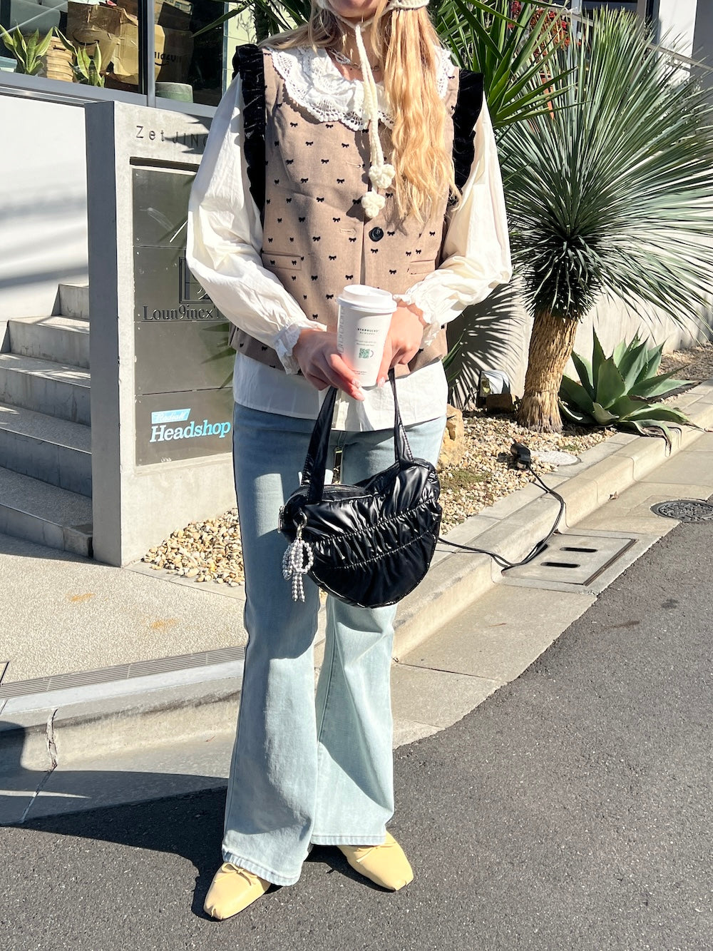 ※ラスト1点!<SL1243606> パールリボンチャームSETハートくしゅくしゅBAG
