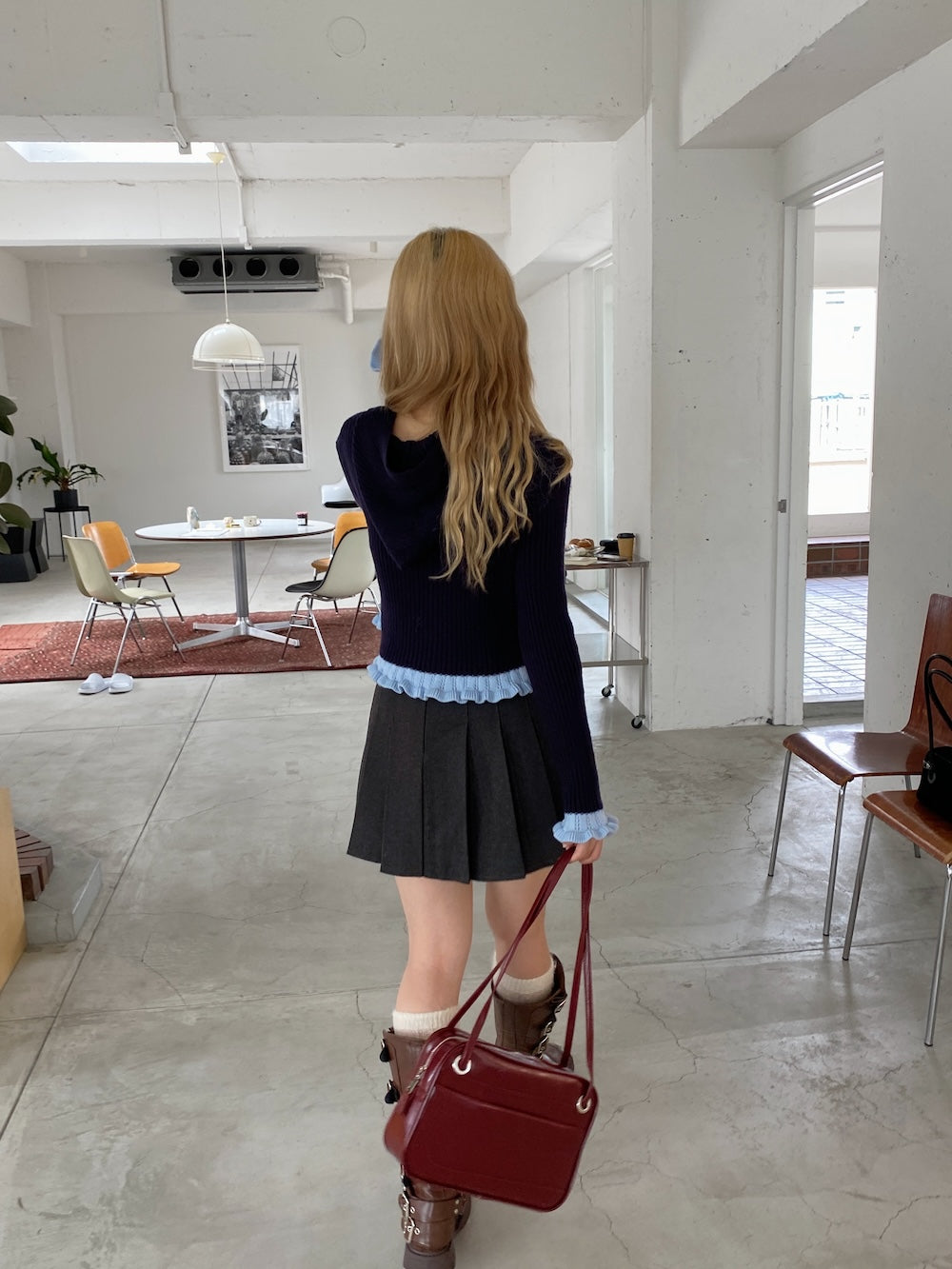 <SL1244601> スクールガールボストンバッグ