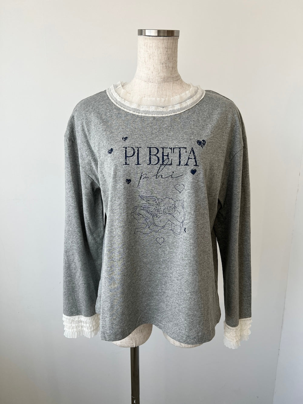 <SL2244654> レースヘムエンジェルロンT