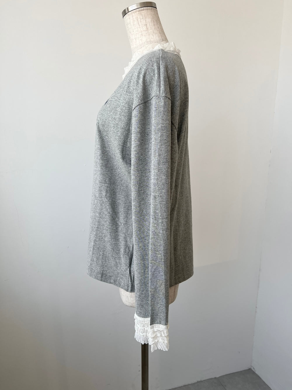 <SL2244654> レースヘムエンジェルロンT