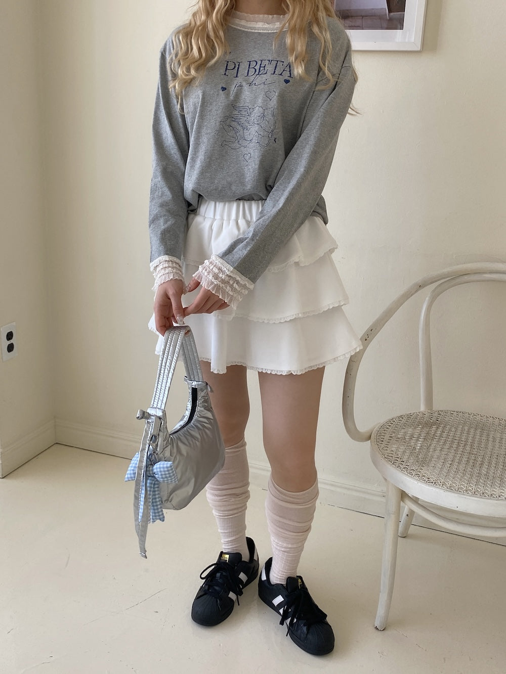 <SL2244654> レースヘムエンジェルロンT