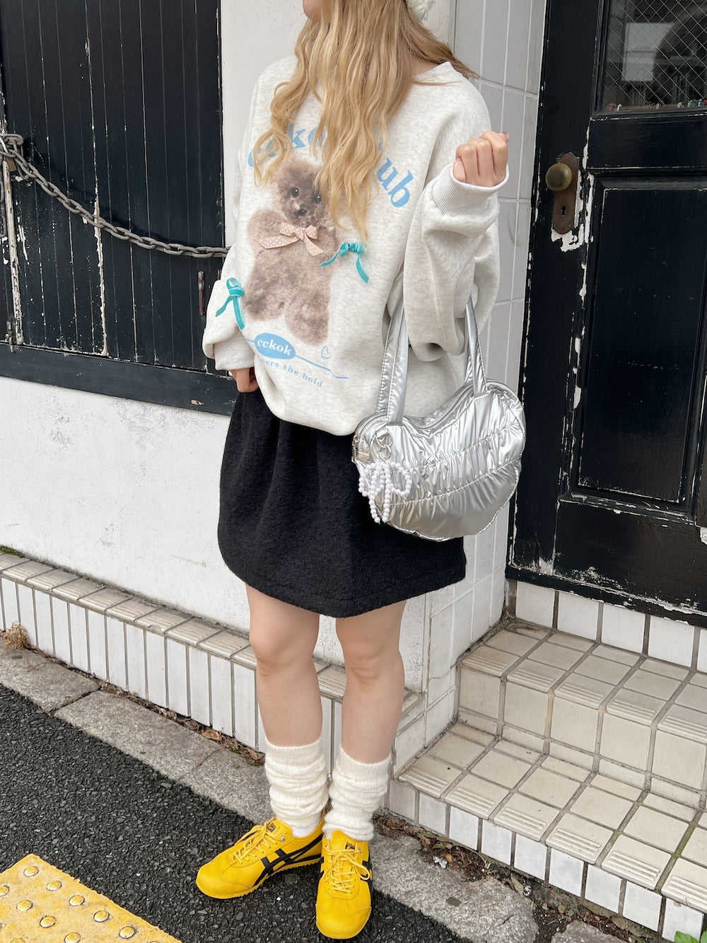 ※ラスト1点!<SL1243606> パールリボンチャームSETハートくしゅくしゅBAG