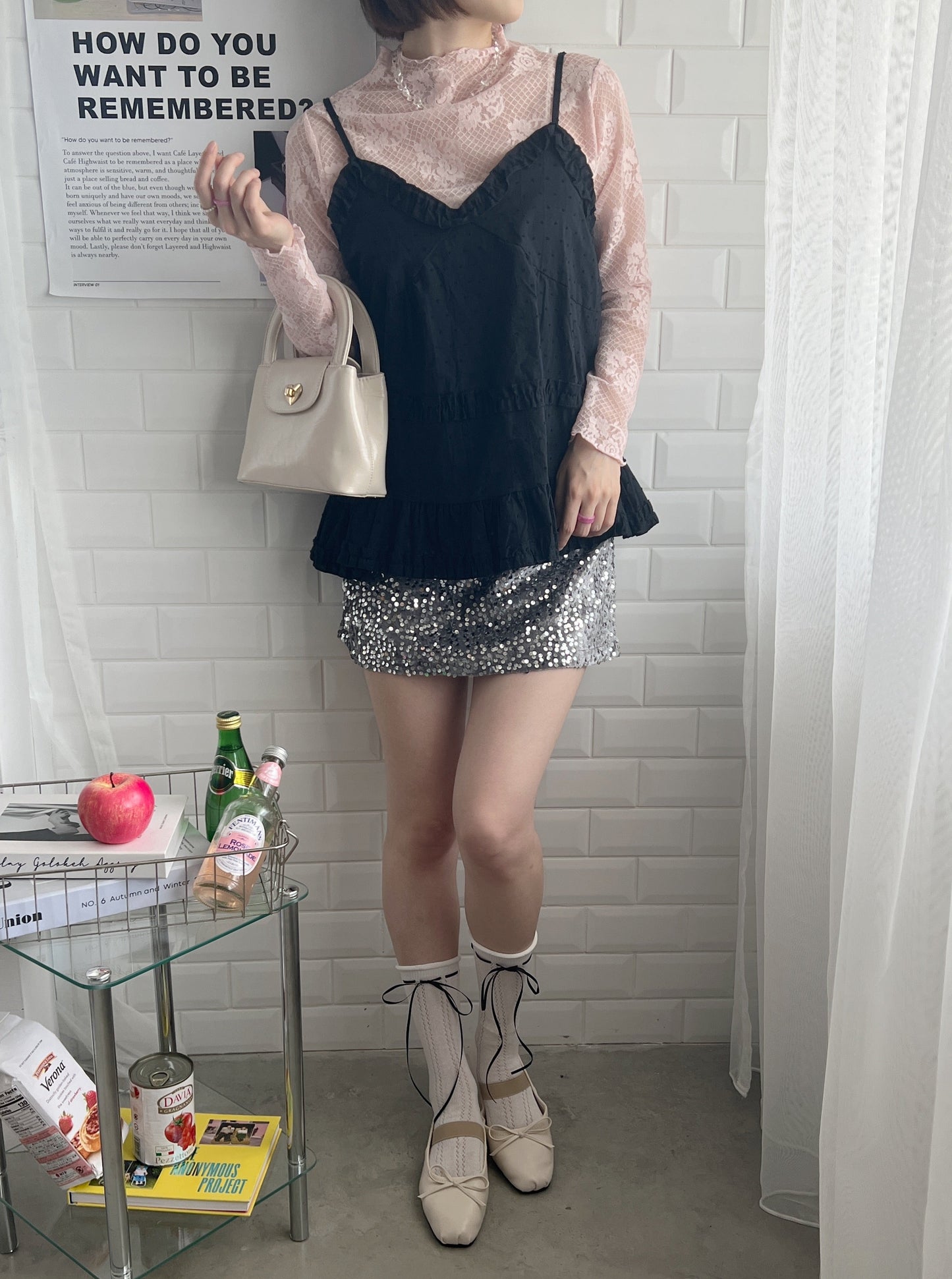 <SL2233647> スパンコールミニスカート