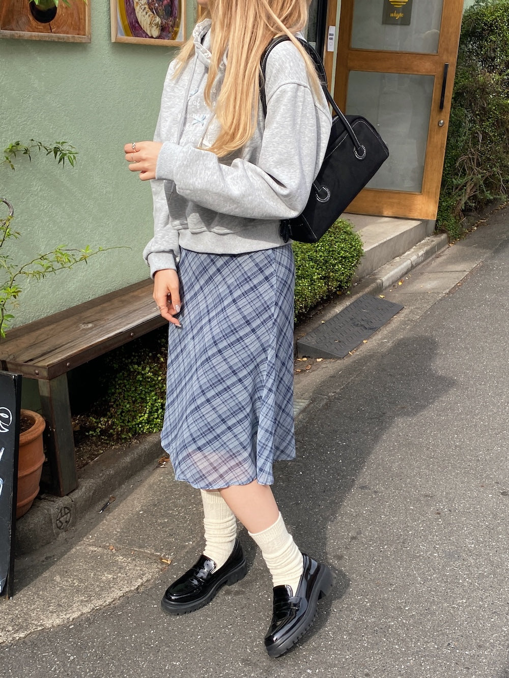 <SL2244669> 裏起毛リボンポイントフーディー