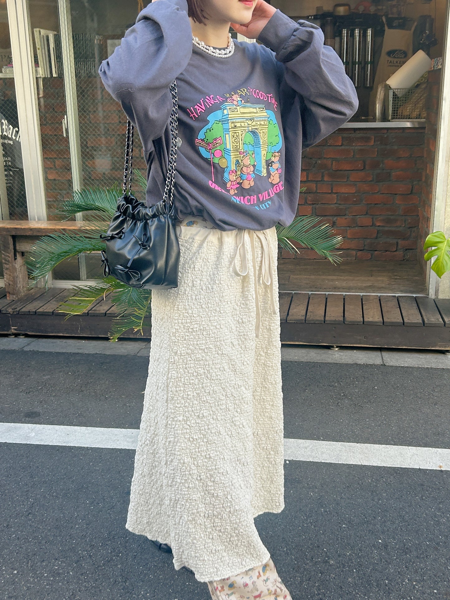<SL1233609> リボンチェーンバッグ※動画あり