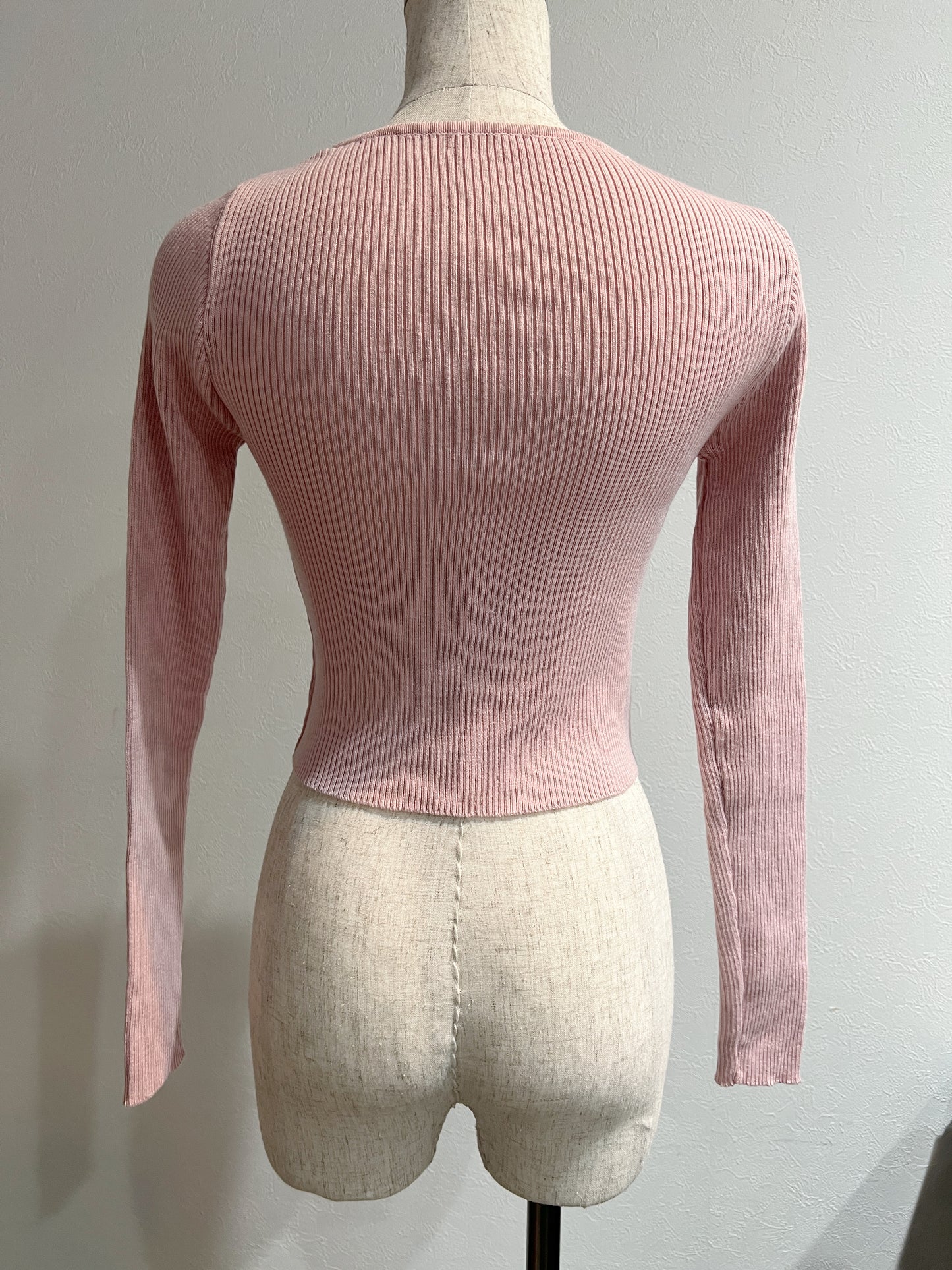 <QU2234210> リボンクロップドT