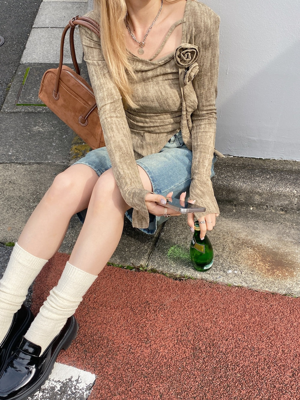 <SL2243683> y2k rose point tops