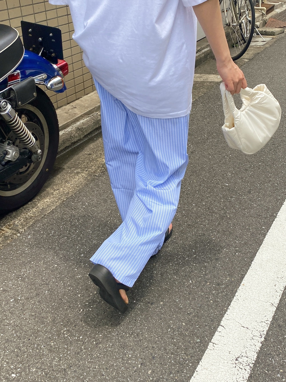 <SL2242612> ストライプパンツ