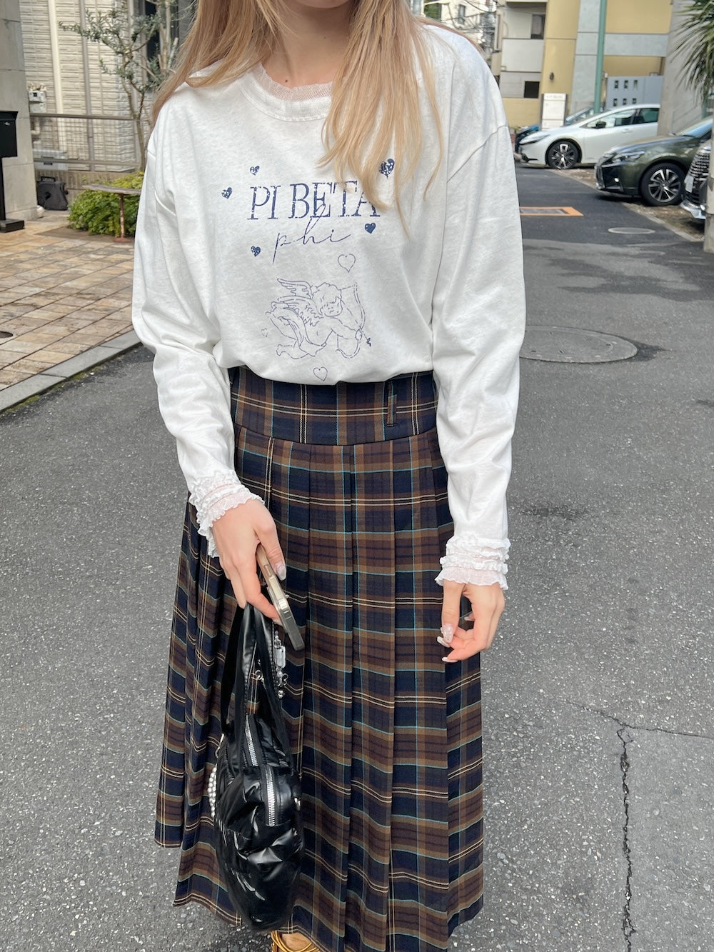 <SL2244654> レースヘムエンジェルロンT