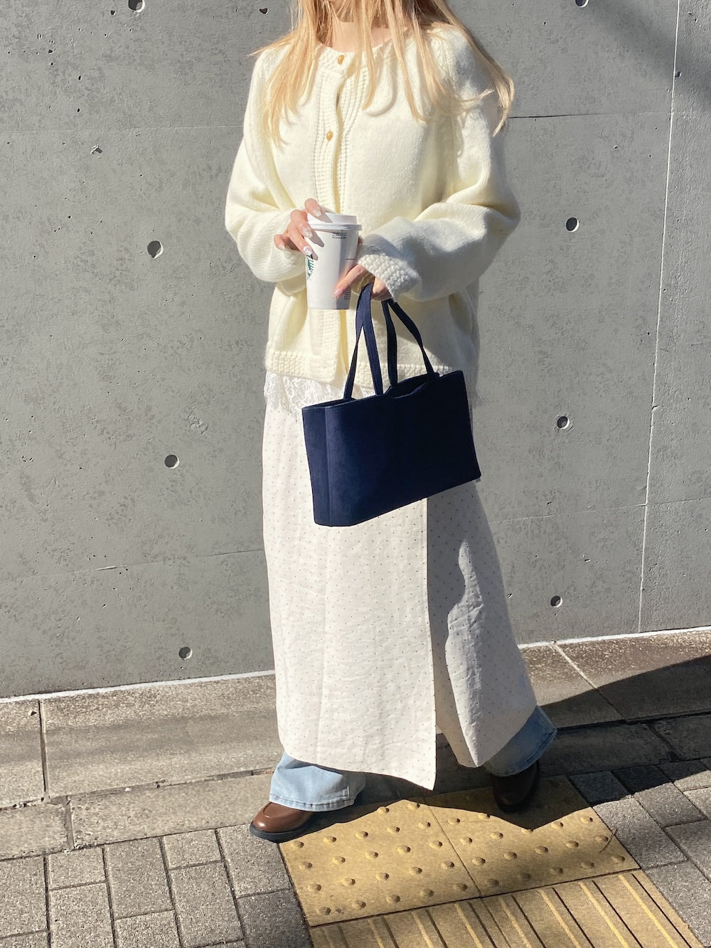 <SL2244641> ラウンドネックニットカーディガン