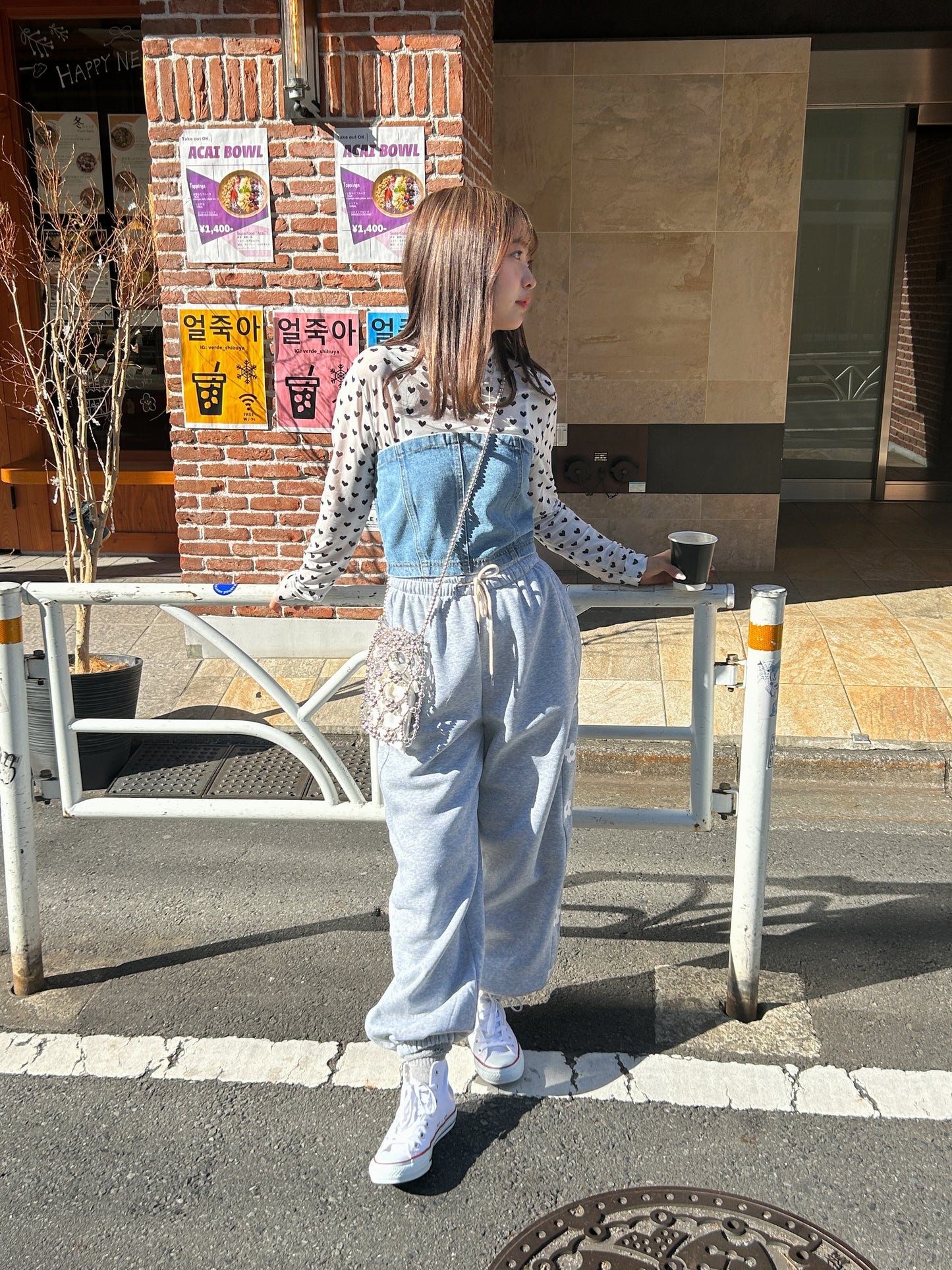 <SL2234633> フラワージョガーパンツ