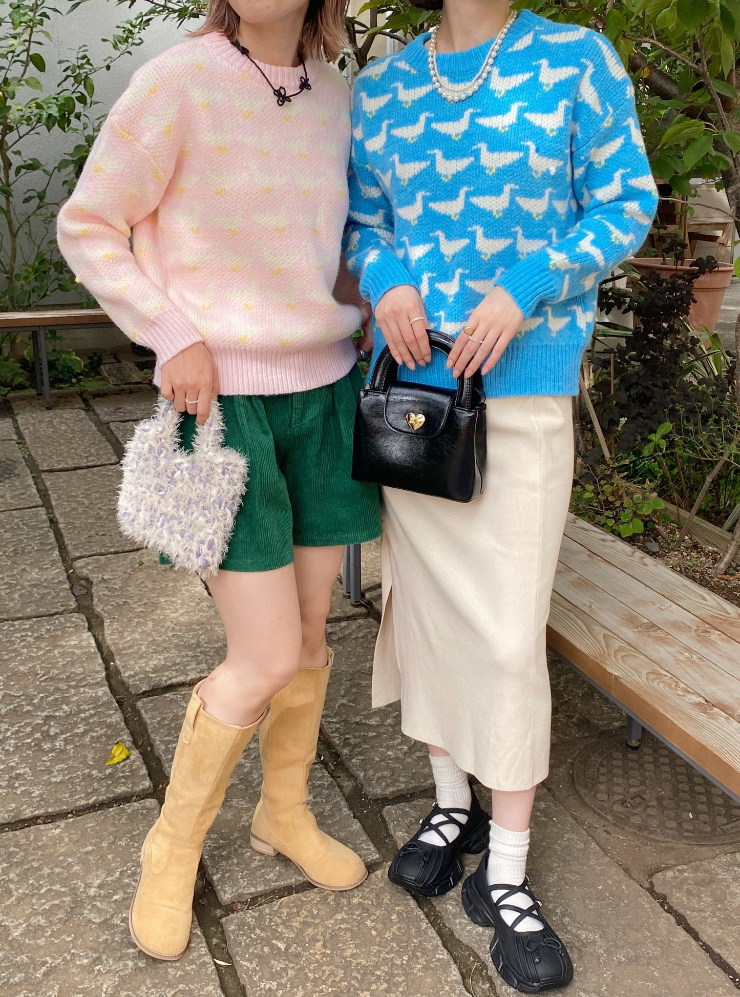 <SL2234603> ツイストニットスカート