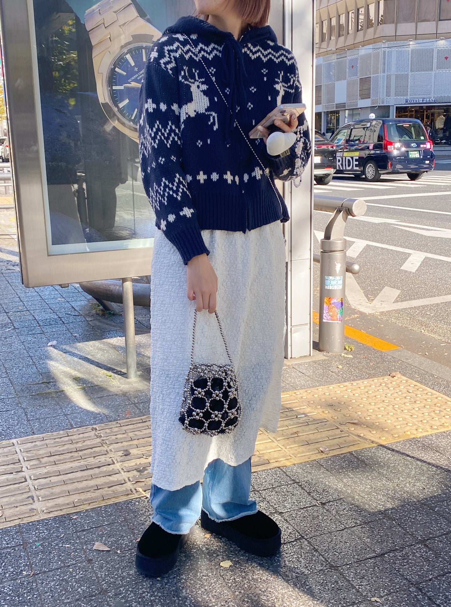 <SL2234621> ノルディックカーディガン