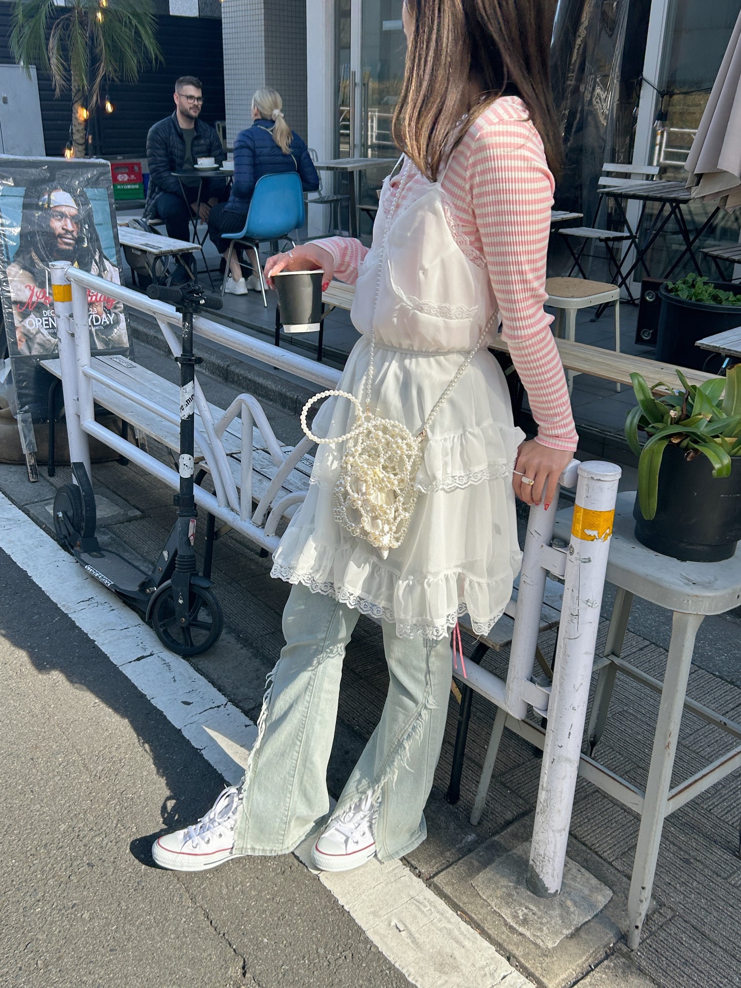 <SL1234604> 2wayビーズバッグ