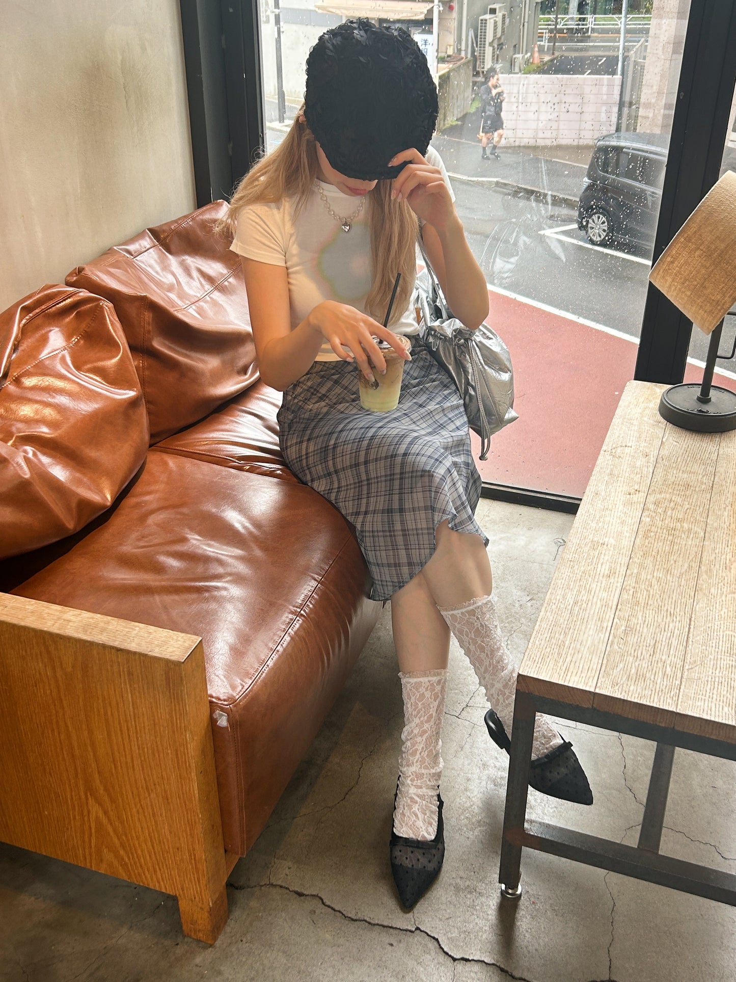 ※ラスト2点!<SL4242601> レースソックス