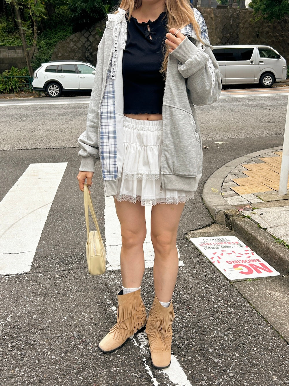 <SL2243626> フリルカンカンミニスカート