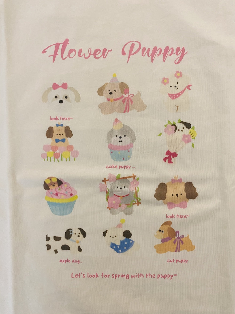 <SL2252609> Flower dog T