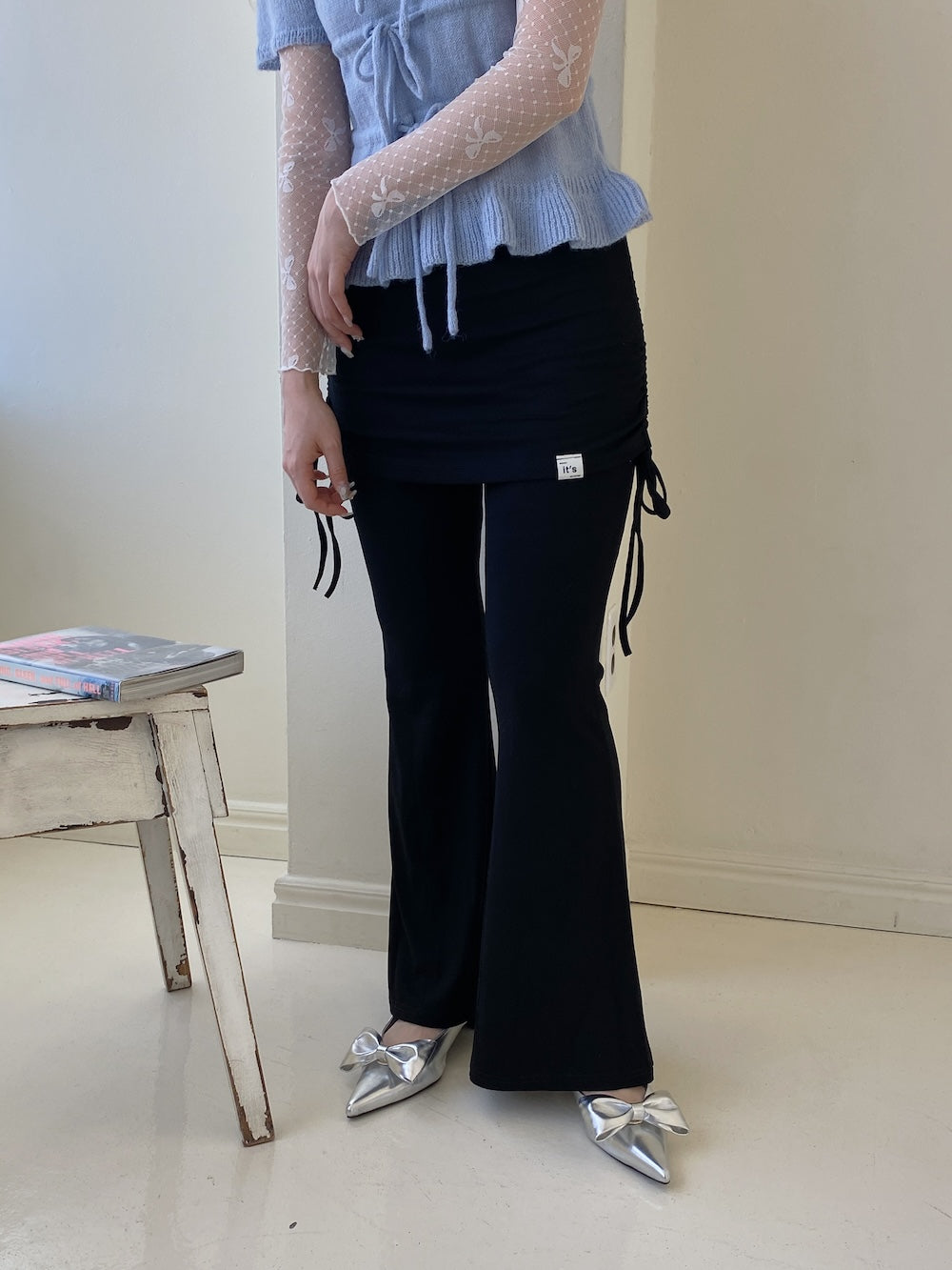 <SL2251638> レイヤードストレートパンツ