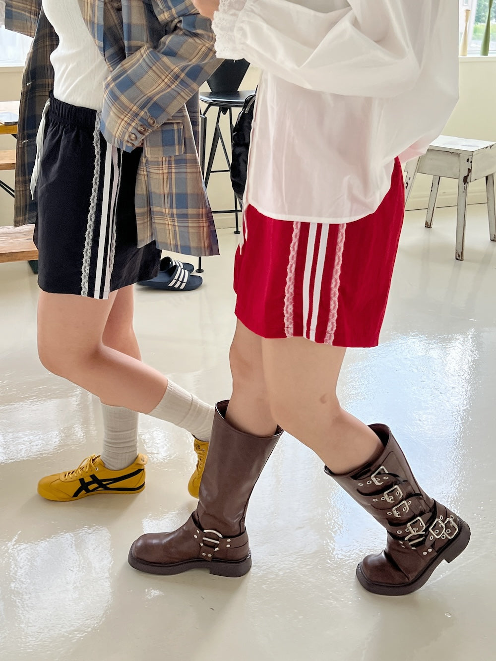 <SL2243635> サイドレースラインパンツ