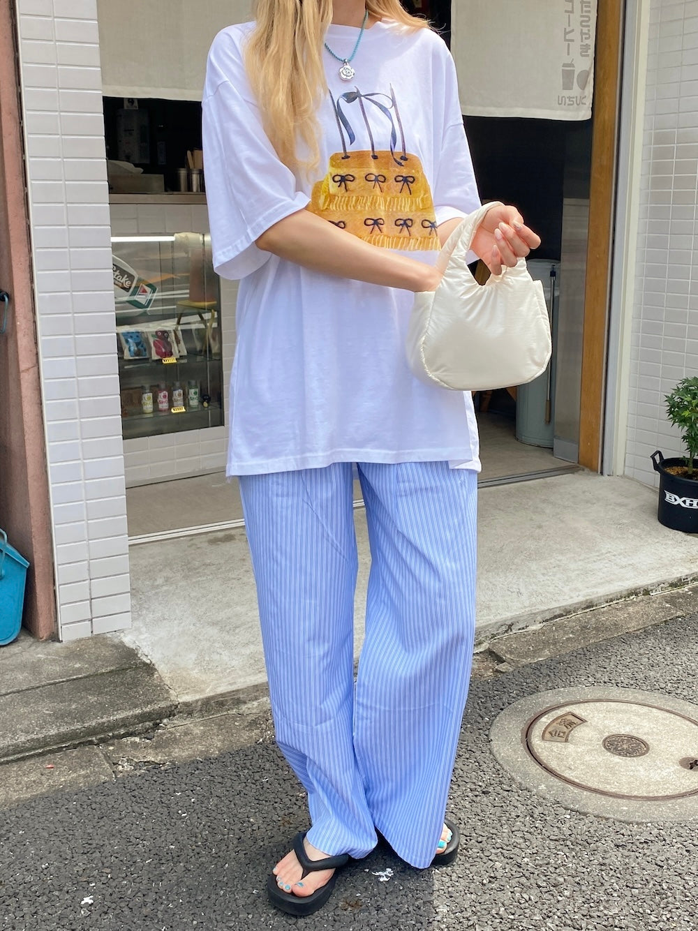 <SL2242612> ストライプパンツ