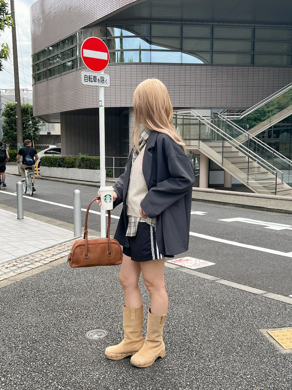 <SL2243659> ビッグシルエットシンプルジャケット