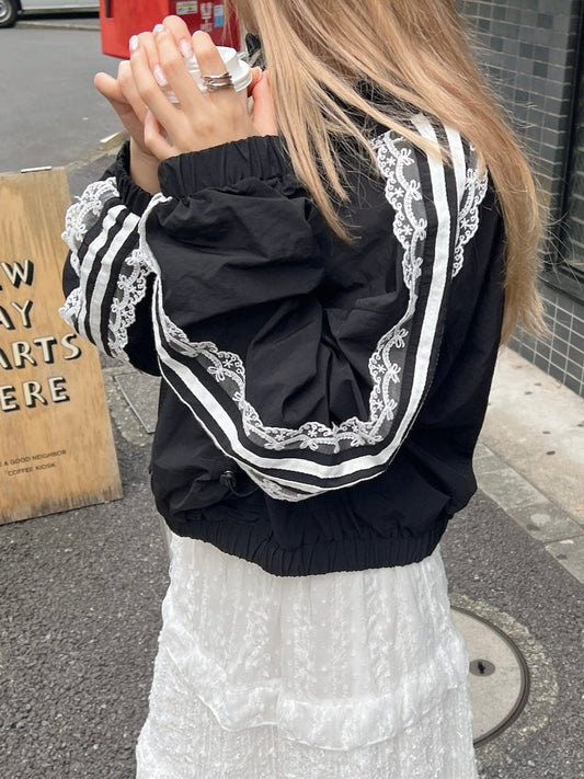 <SL2243650> romantic lace line parker