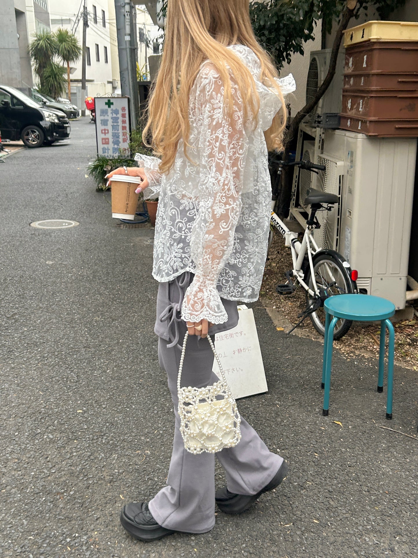 <SL2223711> レースパーカー