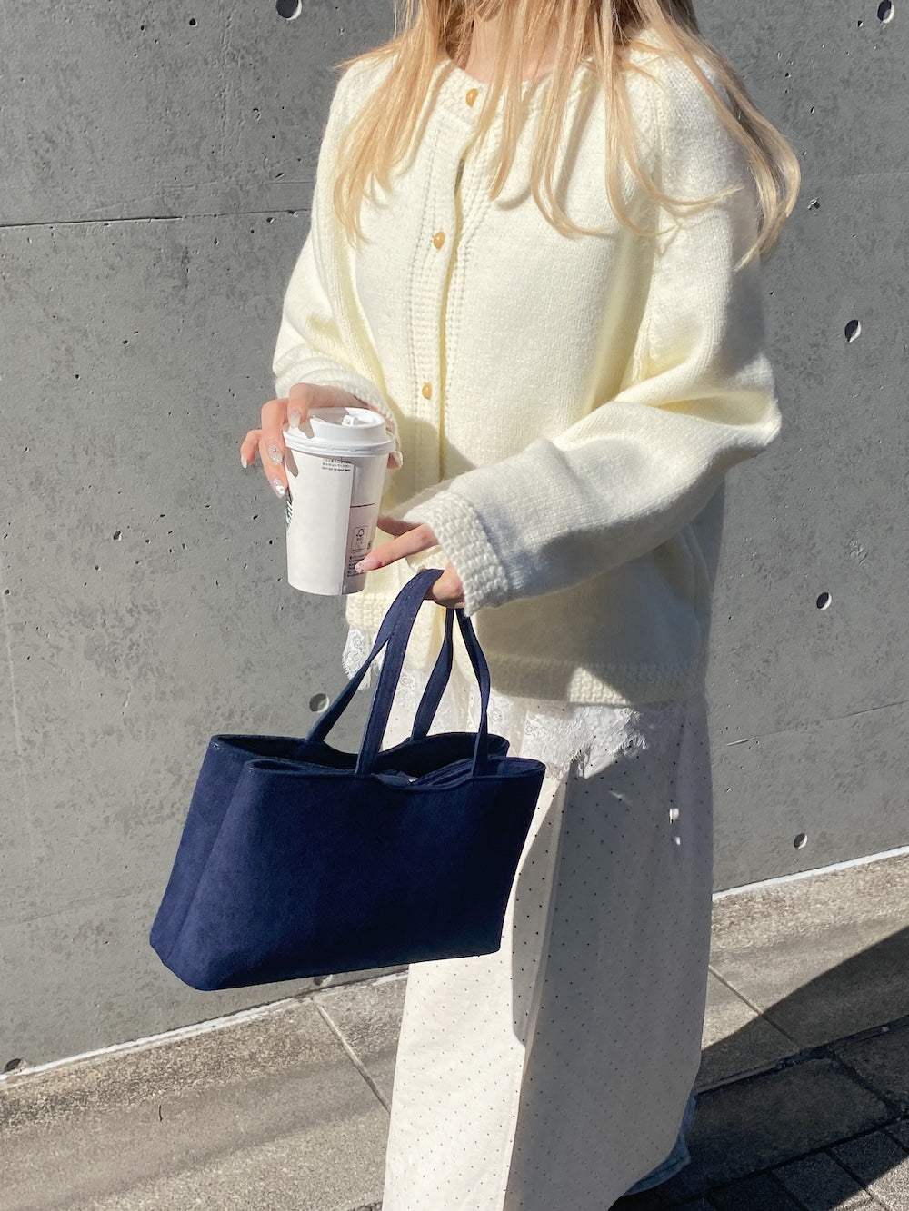 <SL2244641> ラウンドネックニットカーディガン