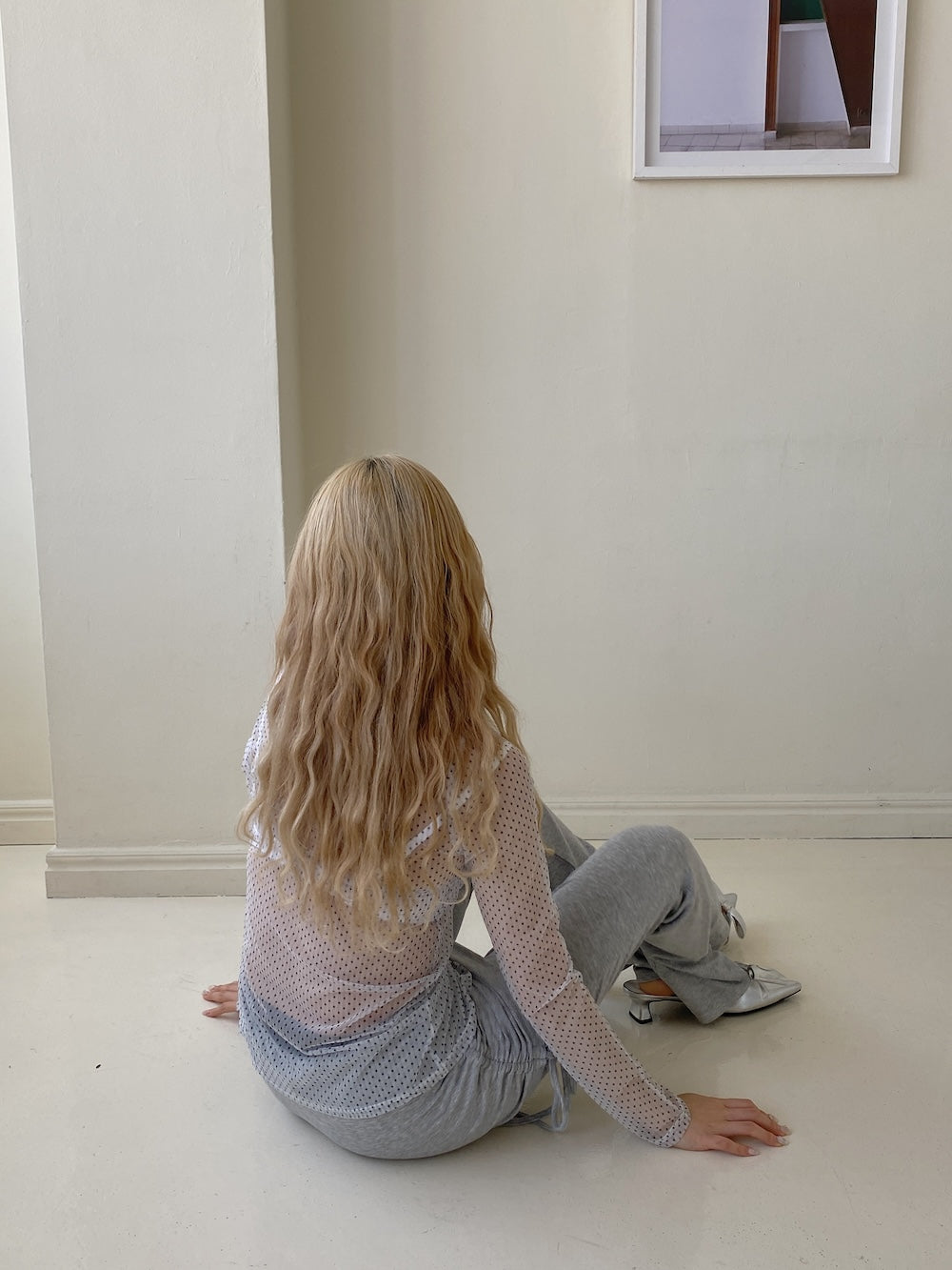 <SL2251638> レイヤードストレートパンツ