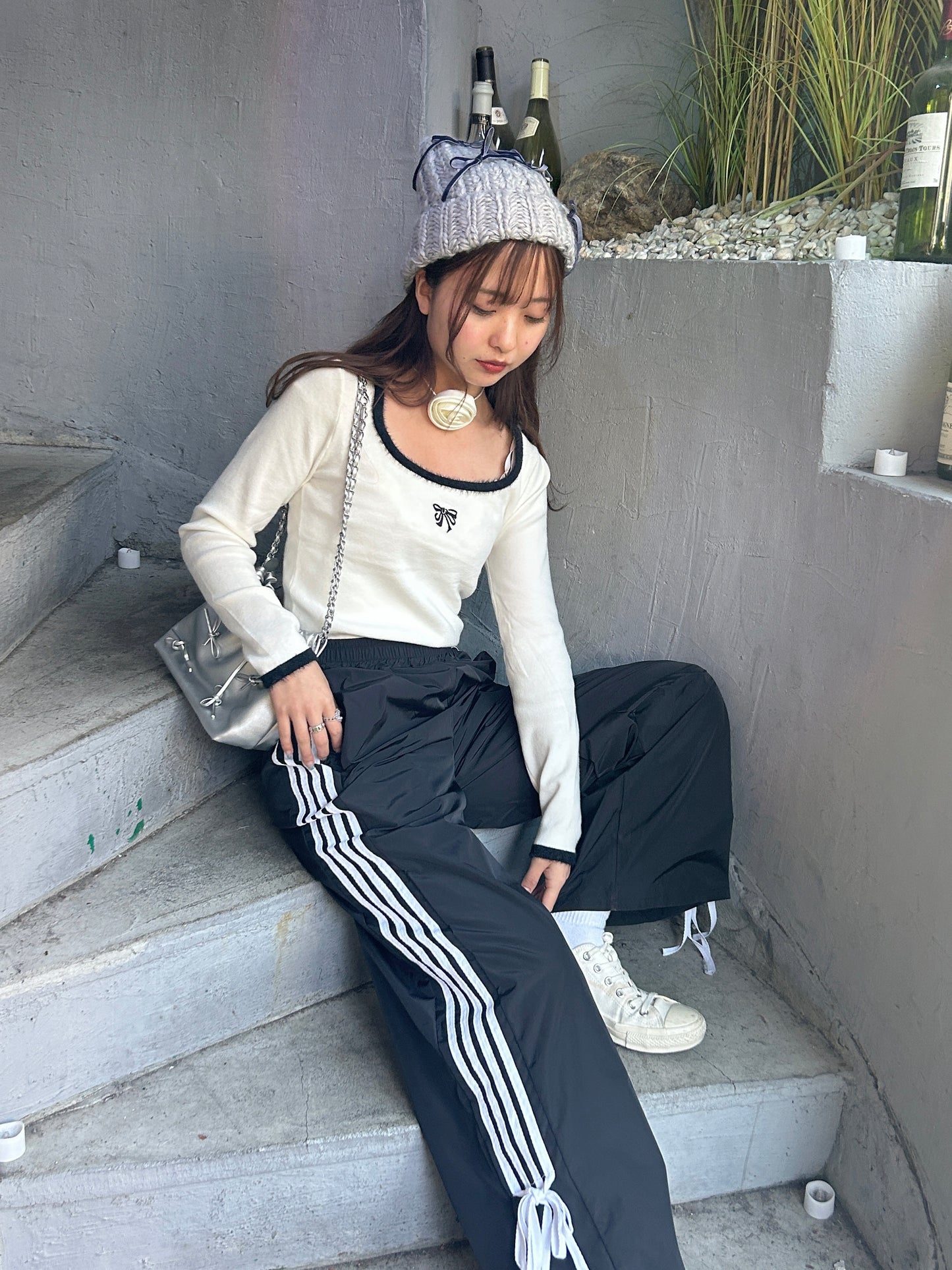 <SL1233609> リボンチェーンバッグ※動画あり