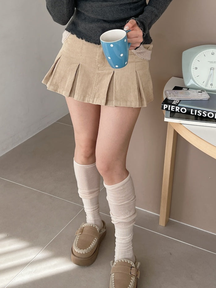 <SL2244664> プレッピープリーツミニスカート