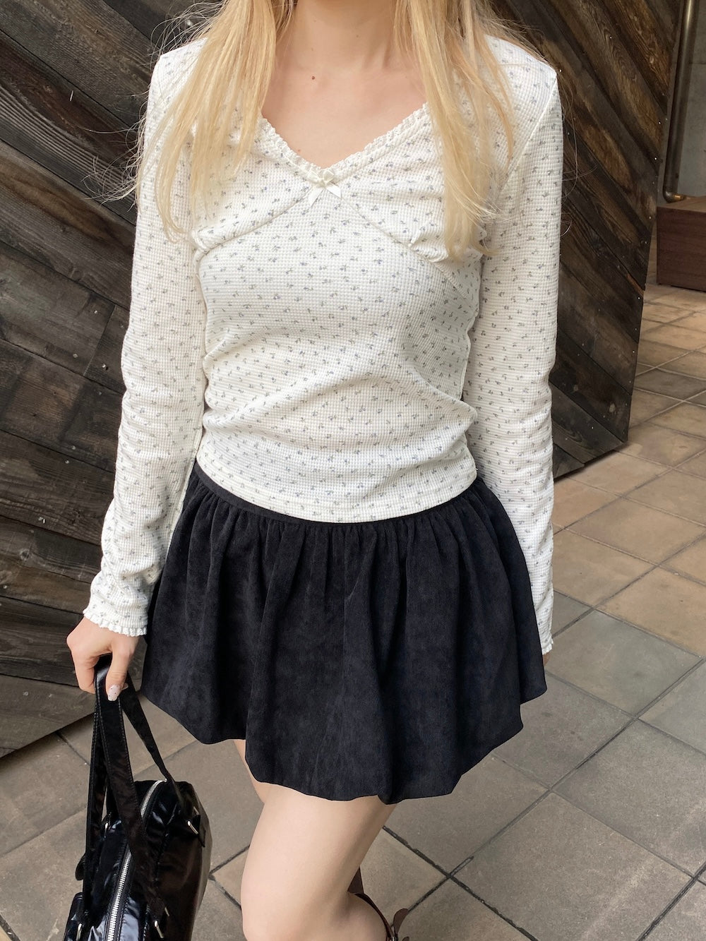 <SL2244659> コーデュロイバルーンスカート