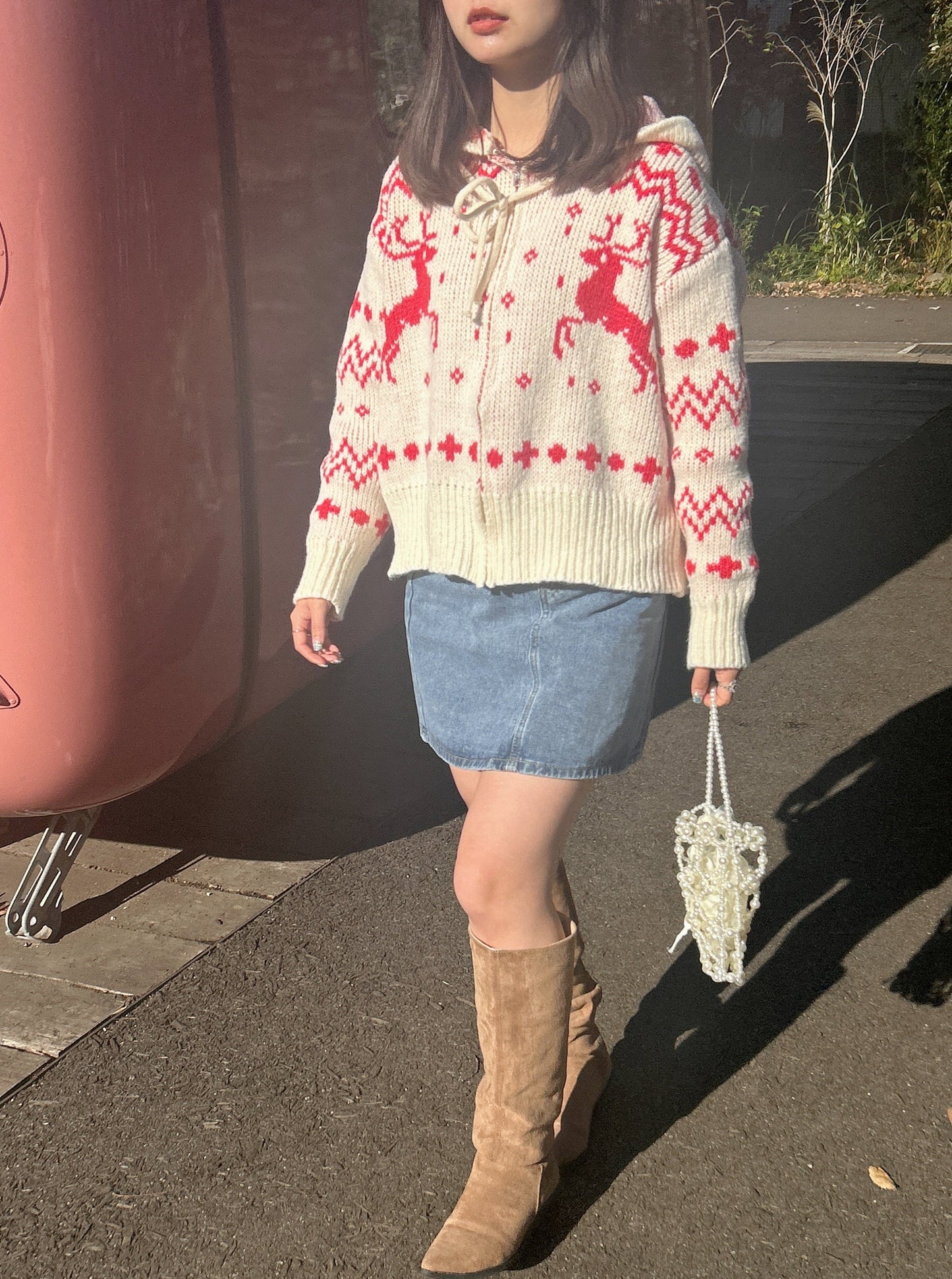 <SL2234621> ノルディックカーディガン