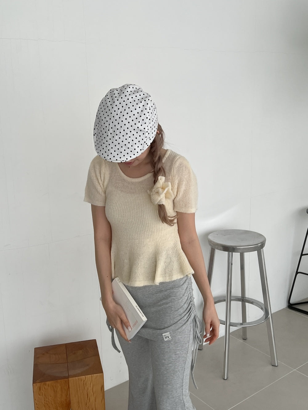 <SL2252612> シュシュSETバレリーナニットトップス