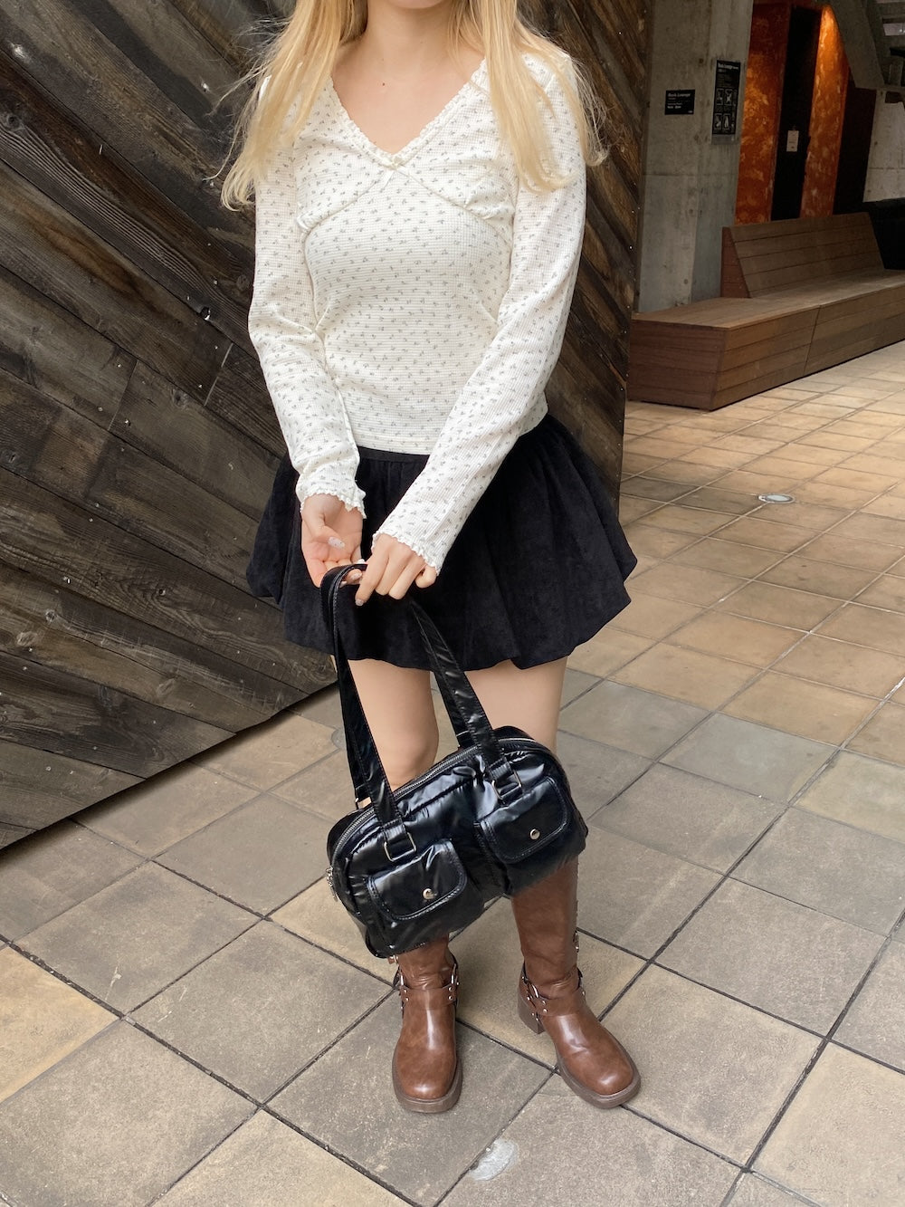 <SL2244659> コーデュロイバルーンスカート