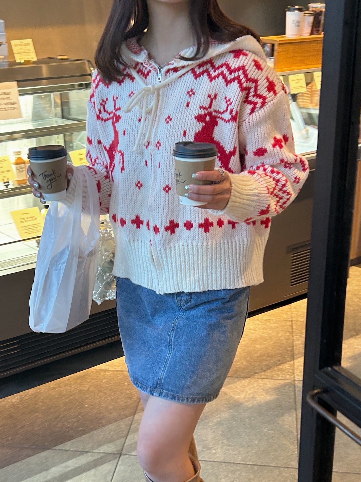 <SL2234621> ノルディックカーディガン