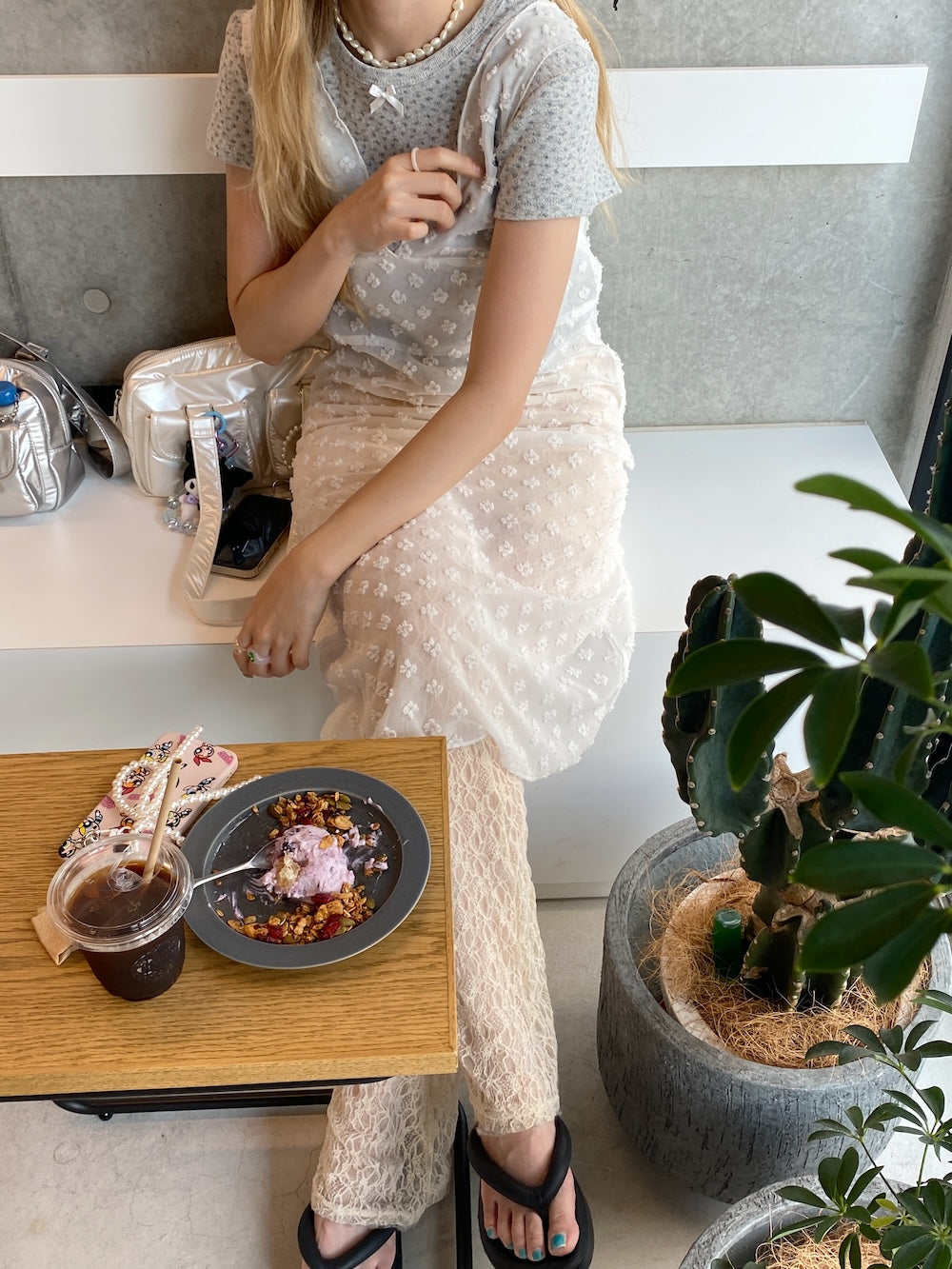 <SL2242675> romantic lace pants