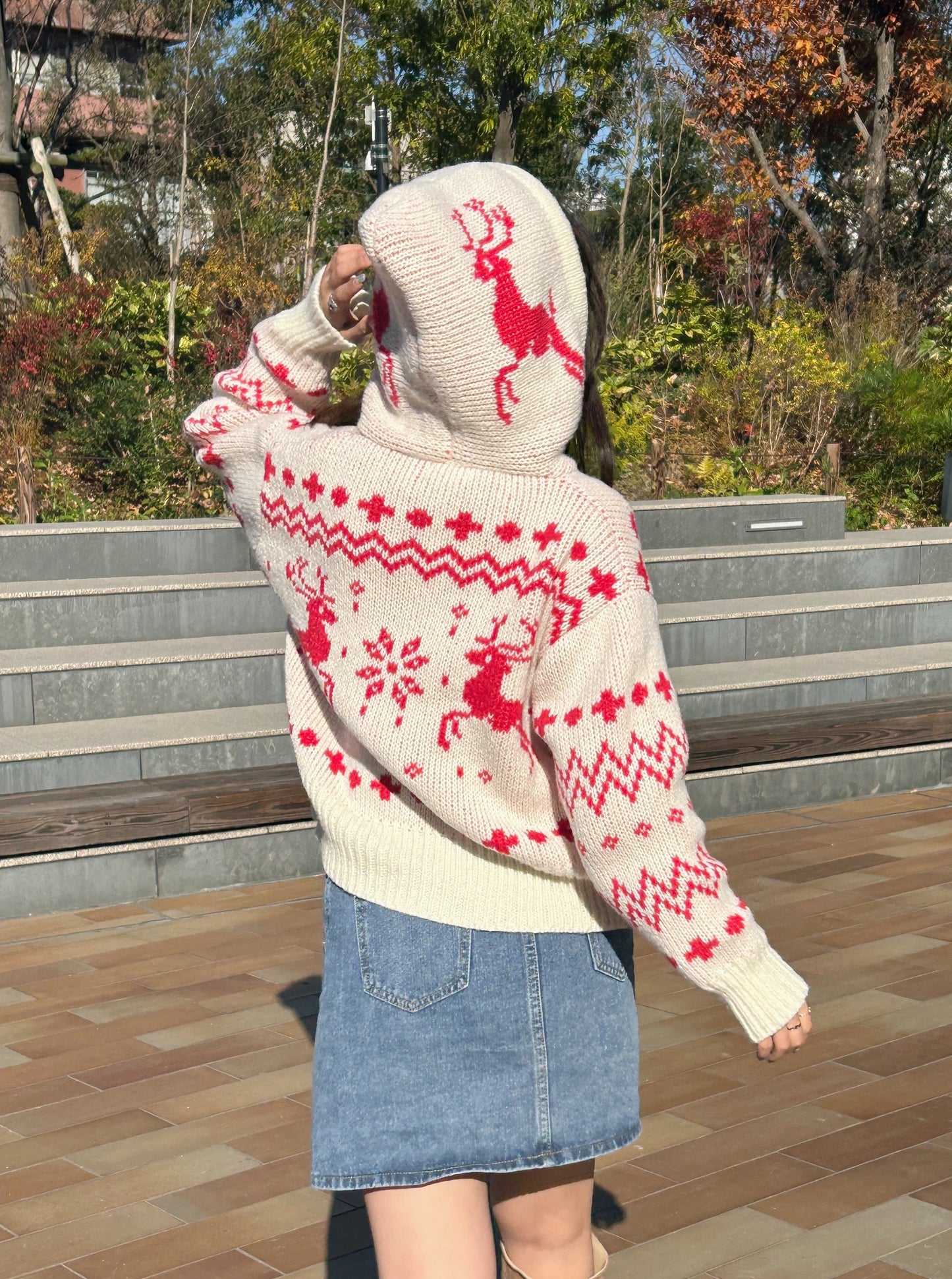 <SL2234621> ノルディックカーディガン