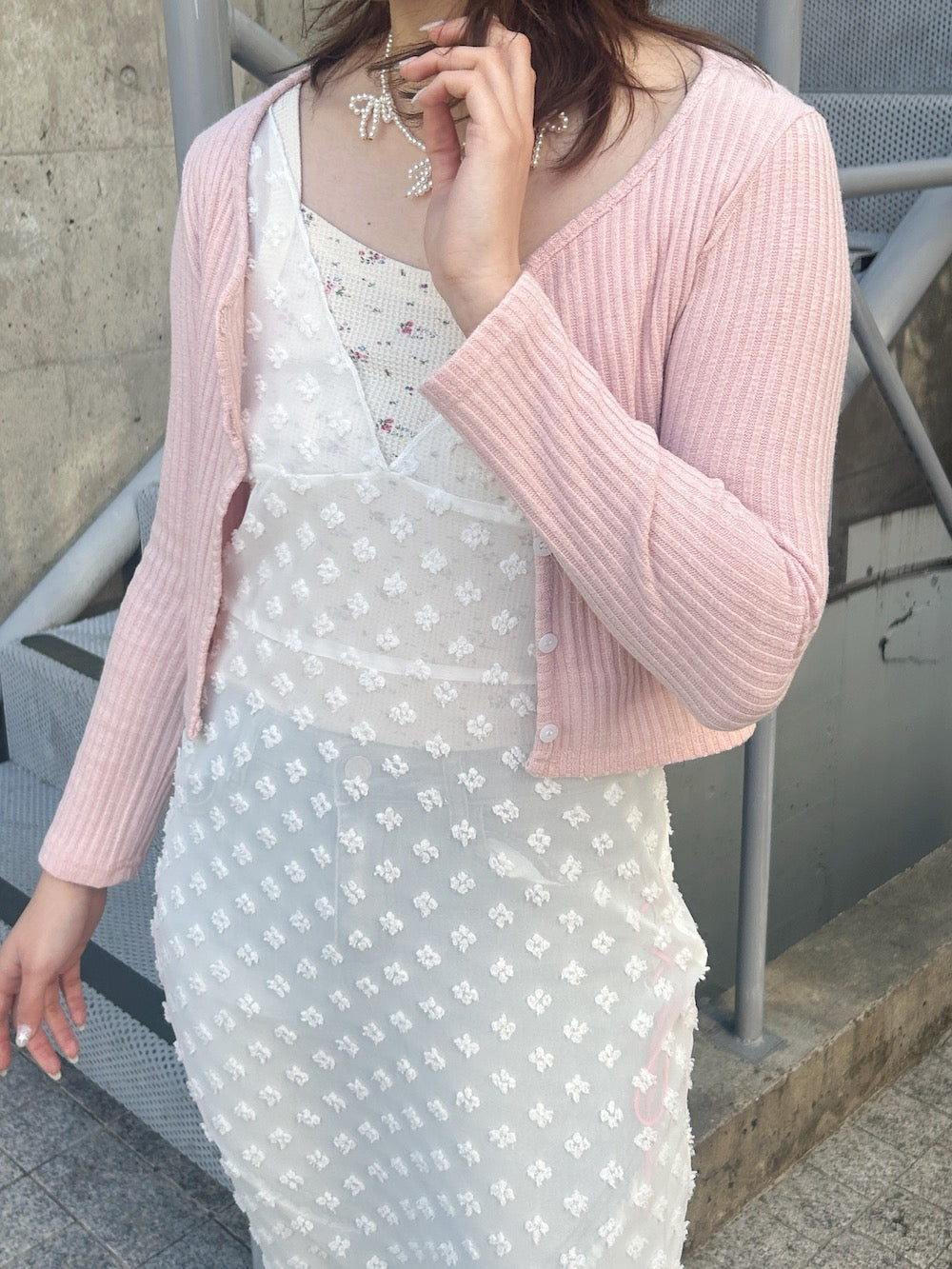 <SL2241622> romantic ribbon ensemble