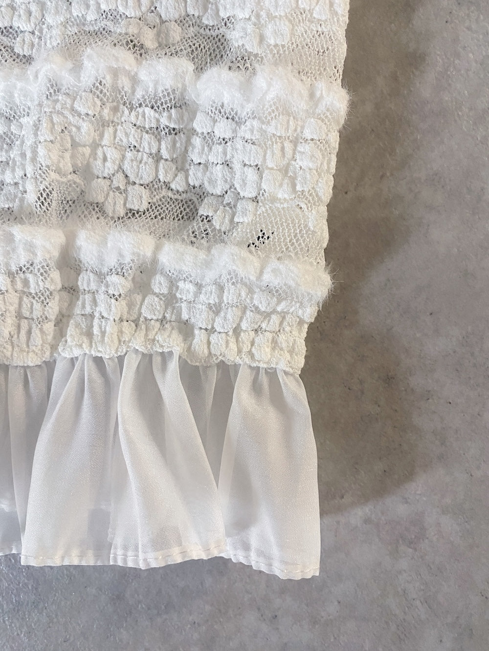 <SL2251644> レースフリルキャミソール