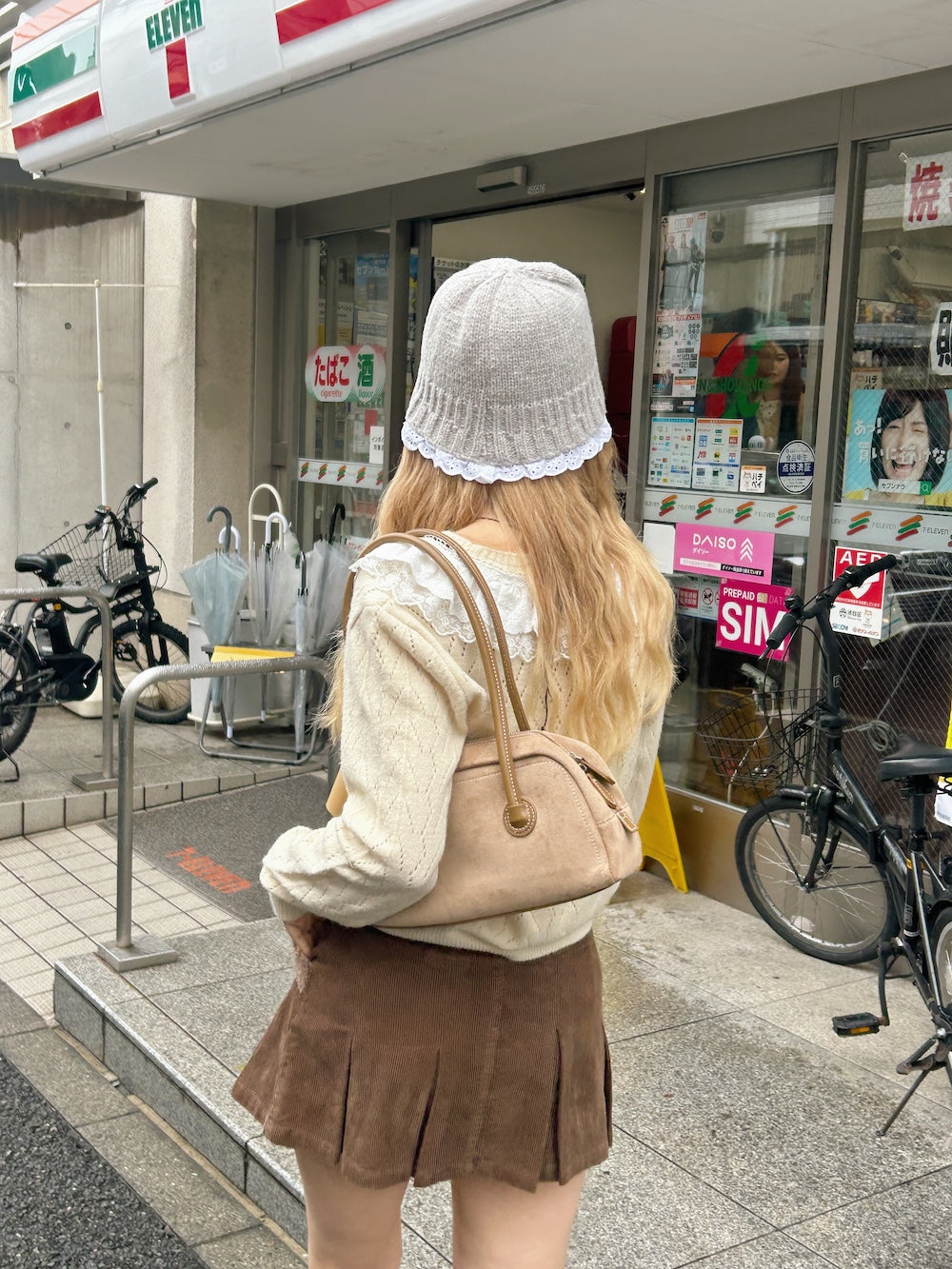 <SL5243601> フリルヘムバケットハット