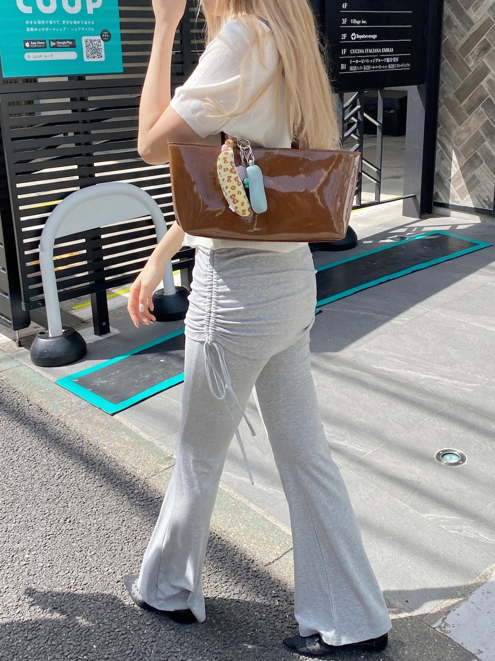 <SL2252604> フリルヘムカーディガン