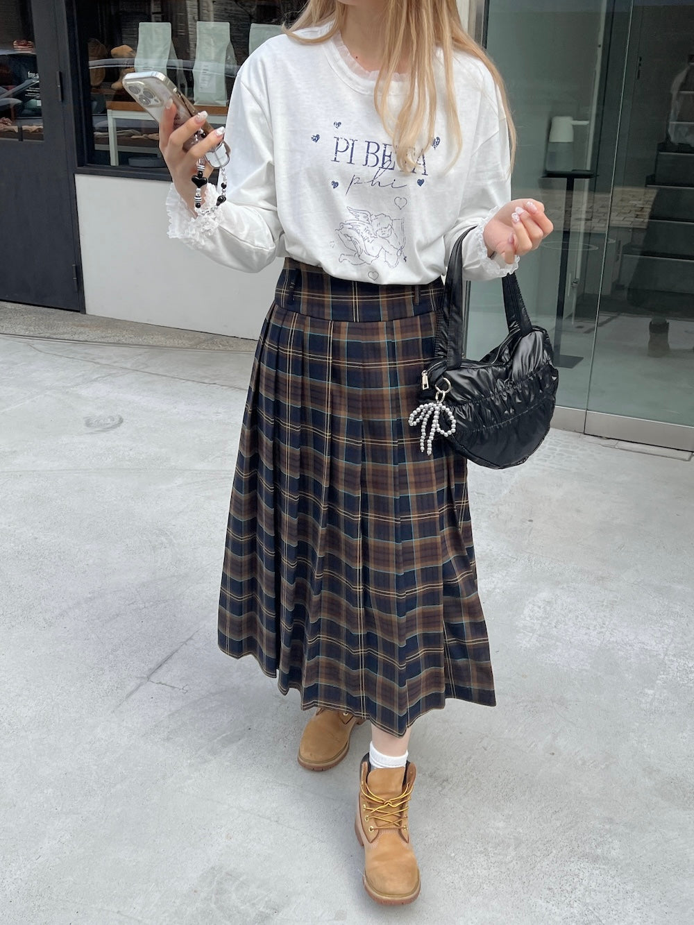<SL2244654> レースヘムエンジェルロンT