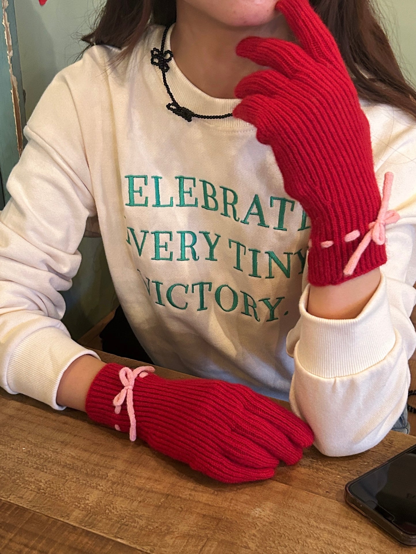 1,000円オフ!<SL2234611> lettering middleスウェット