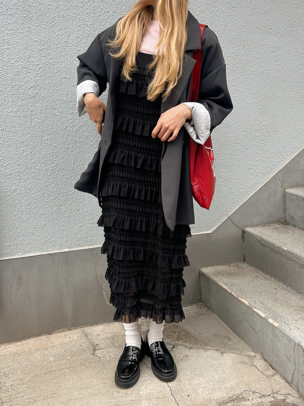 <SL2243659> ビッグシルエットシンプルジャケット