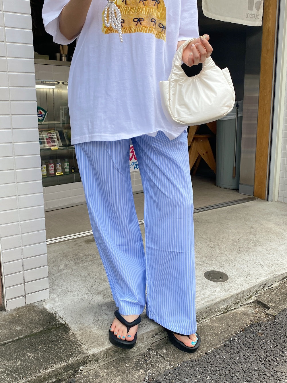 <SL2242612> ストライプパンツ
