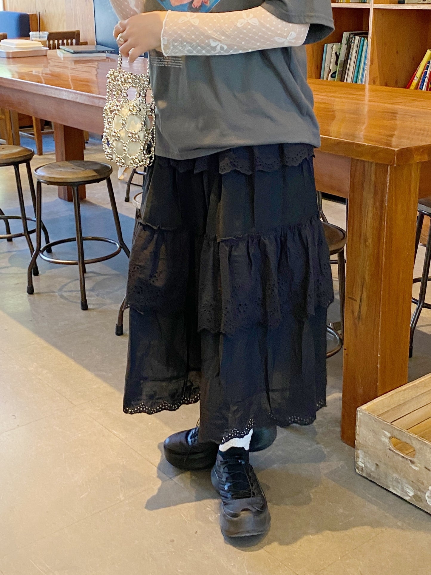 <SL2234659> ファンシーティアードスカート