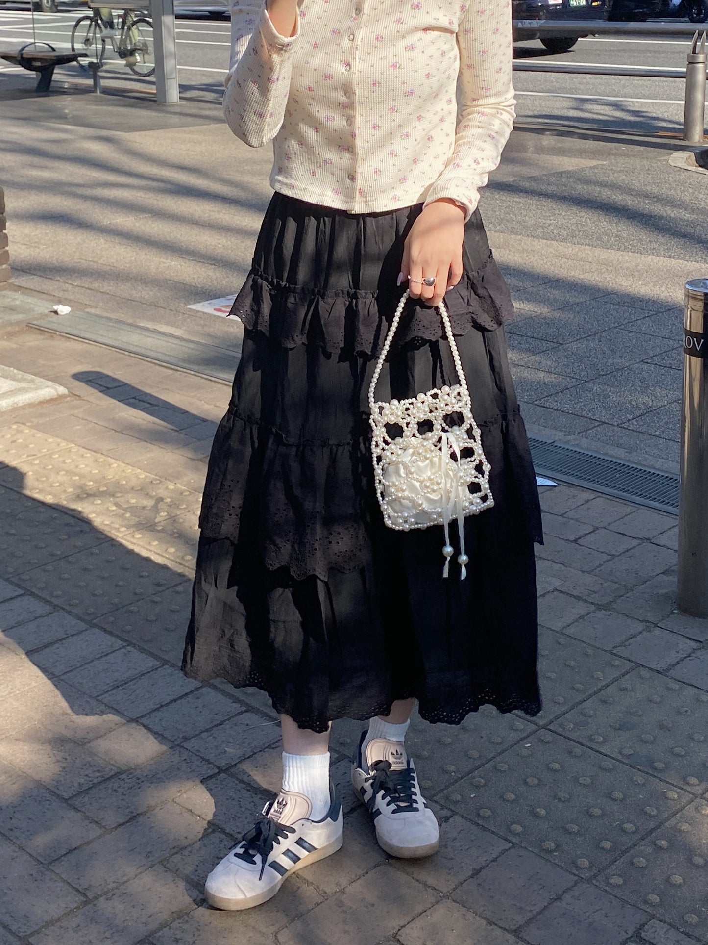 <SL2234659> ファンシーティアードスカート
