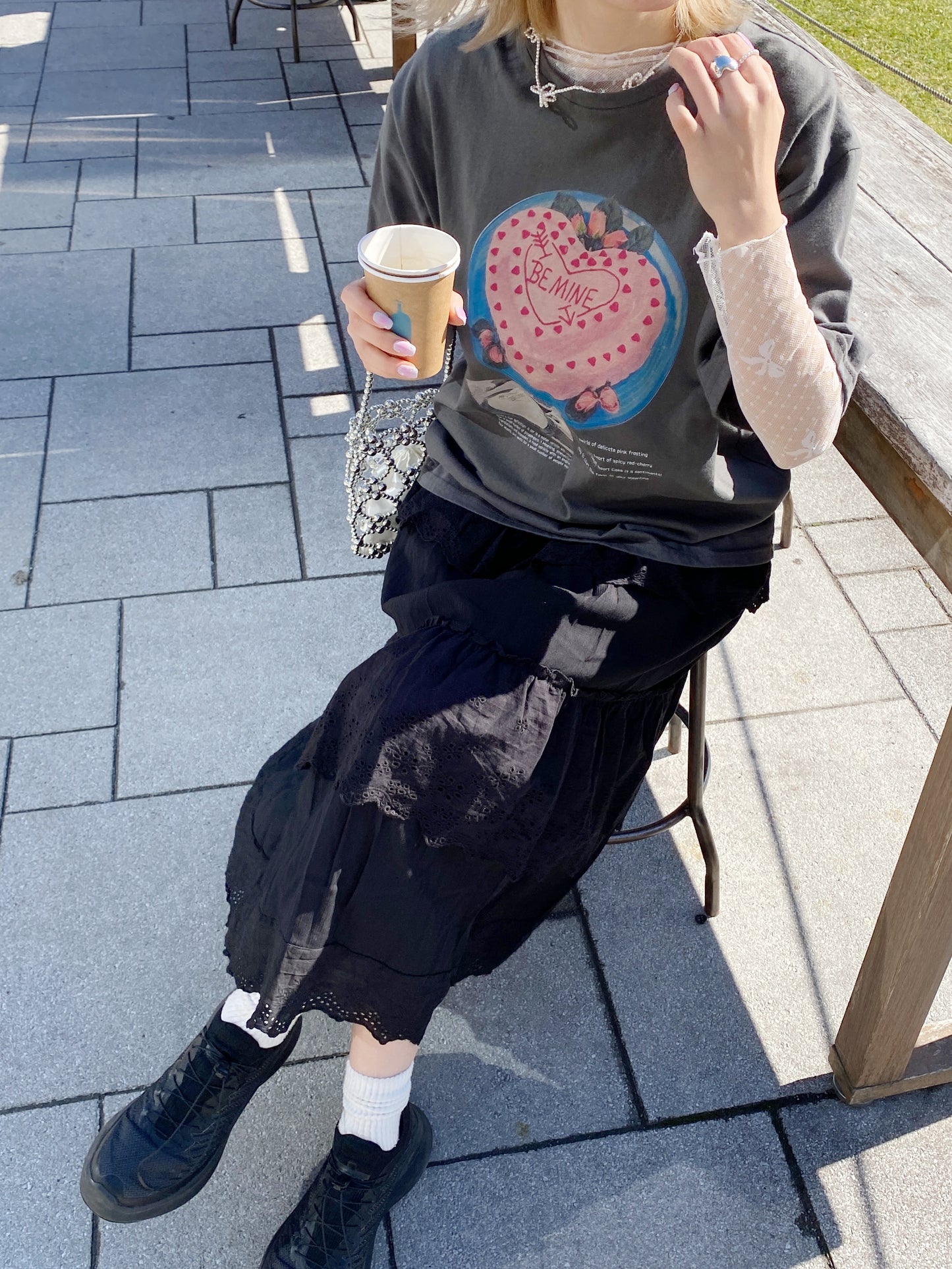<SL2234659> ファンシーティアードスカート